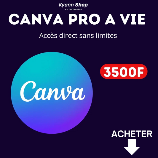 Abonnement Canva PRO™